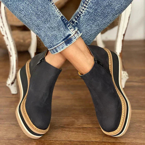 Carina  | Trendige Lederstiefel für Frauen