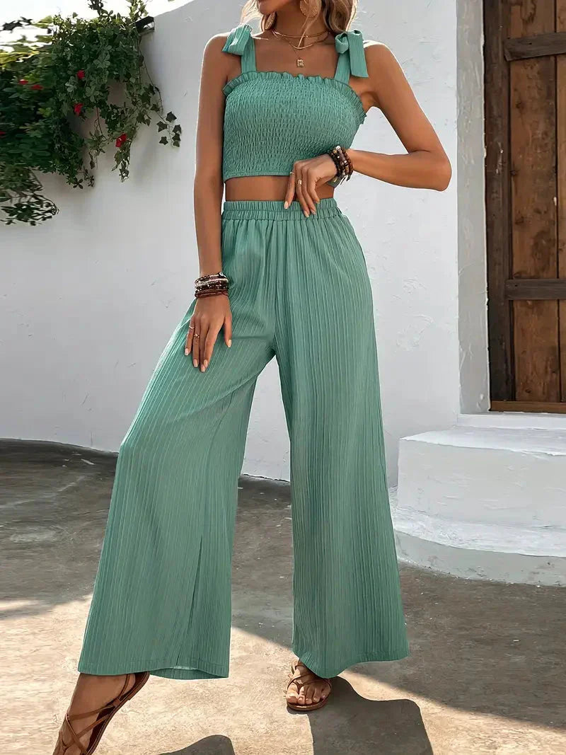 Diona | Two-piece set for women made of luxurious linen