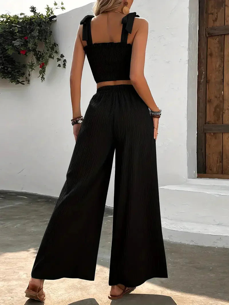 Diona | Two-piece set for women made of luxurious linen
