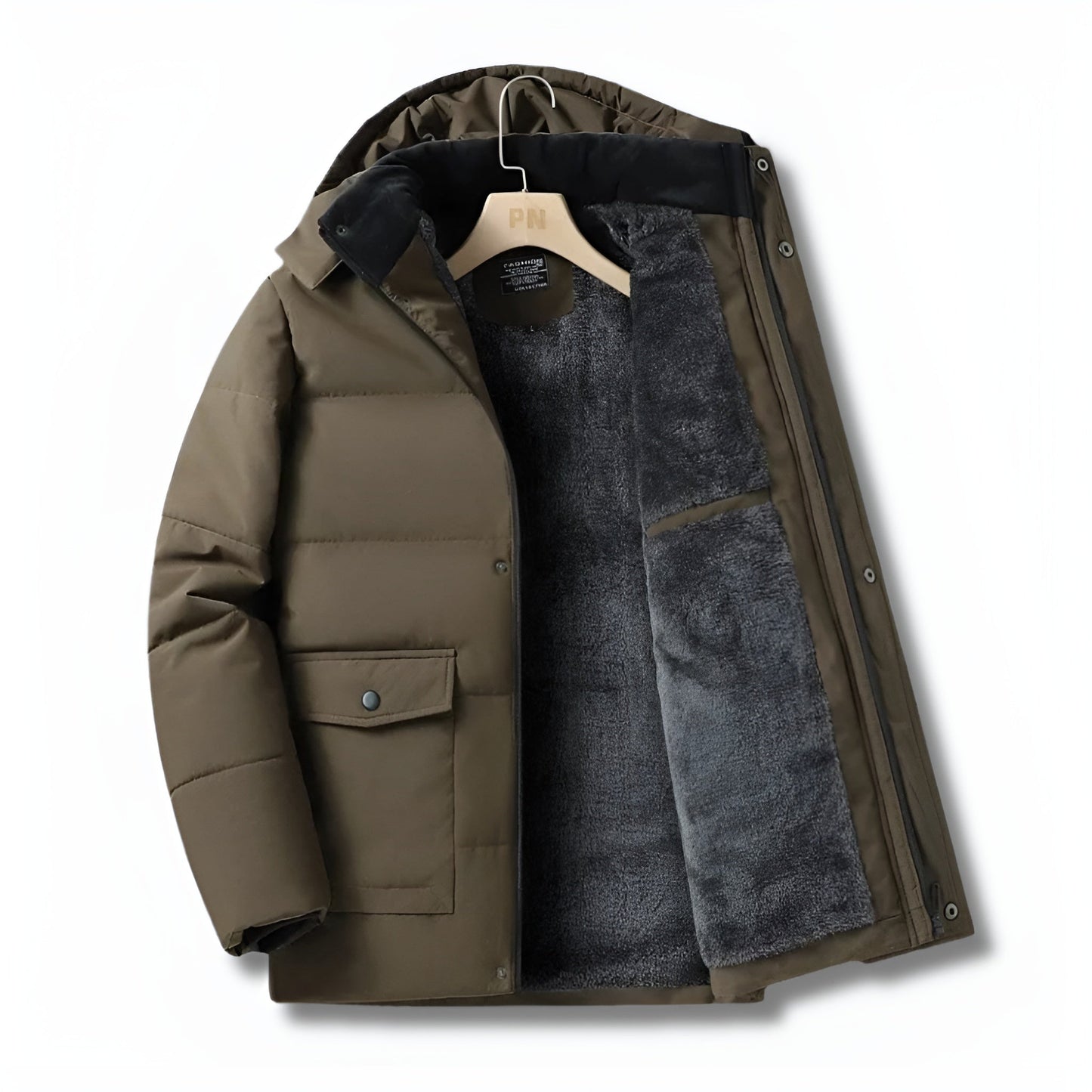Premium Winterjacke mit maximaler Isolierung und modernem Design