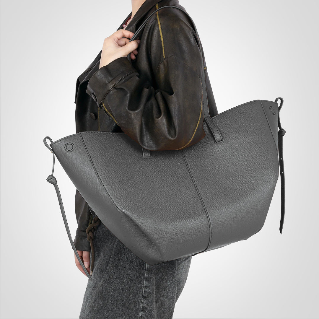 Variant image for Adela | Vintage Schultertasche aus Leder für Damen-3