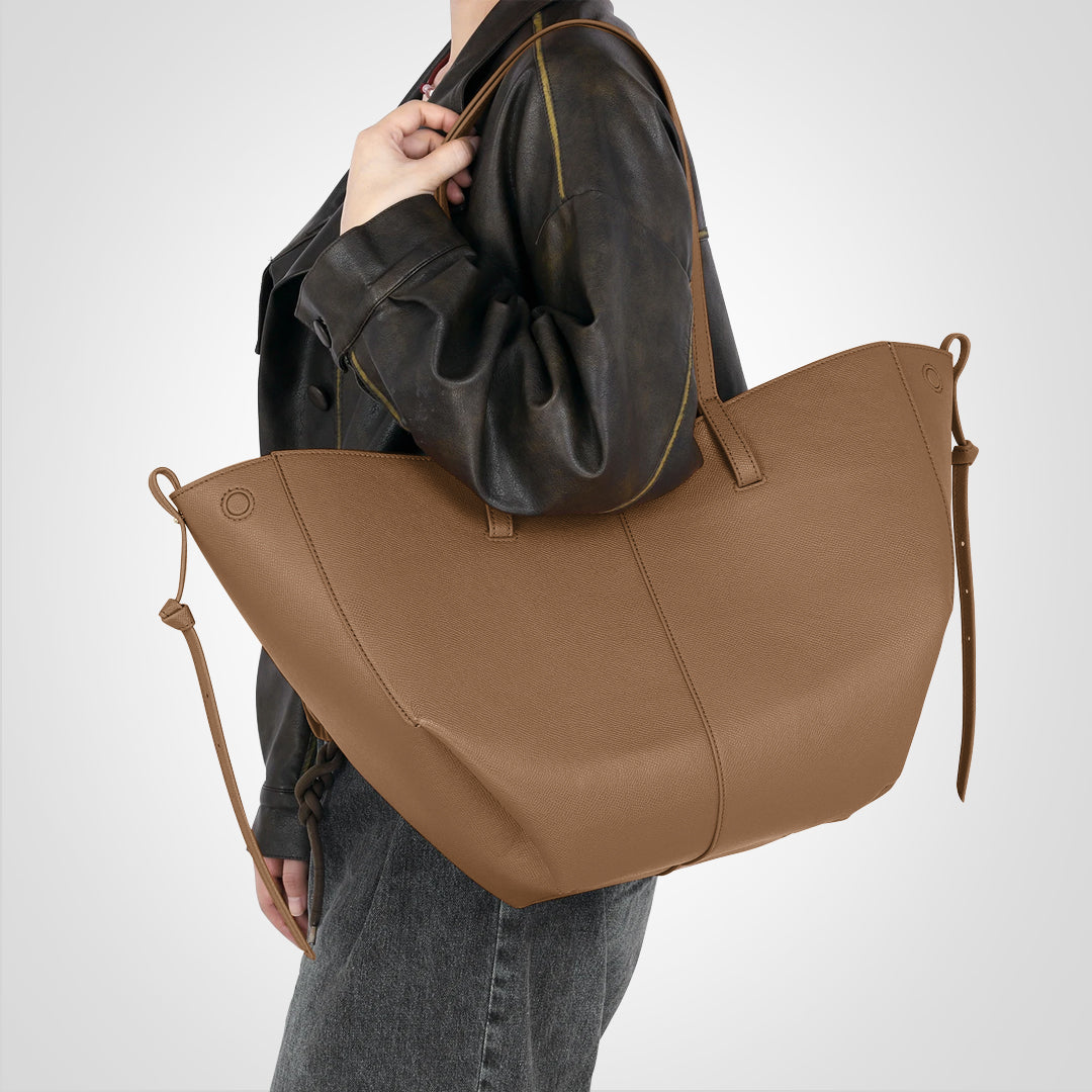 Adela | Vintage Schultertasche aus Leder für Damen