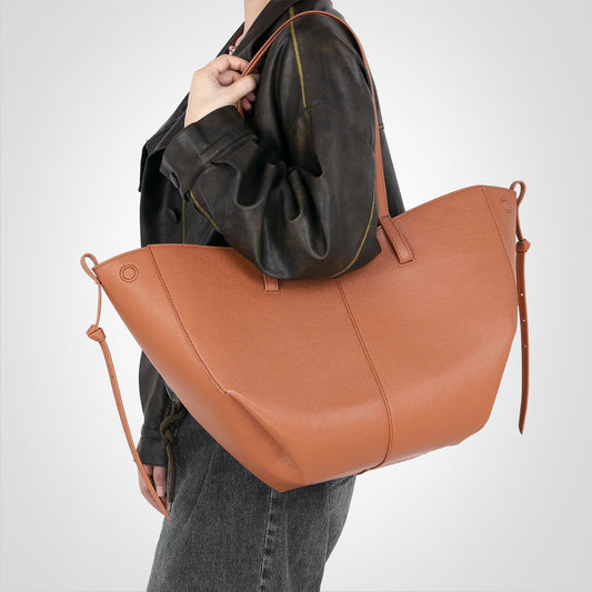 Adela | Vintage Schultertasche aus Leder für Damen
