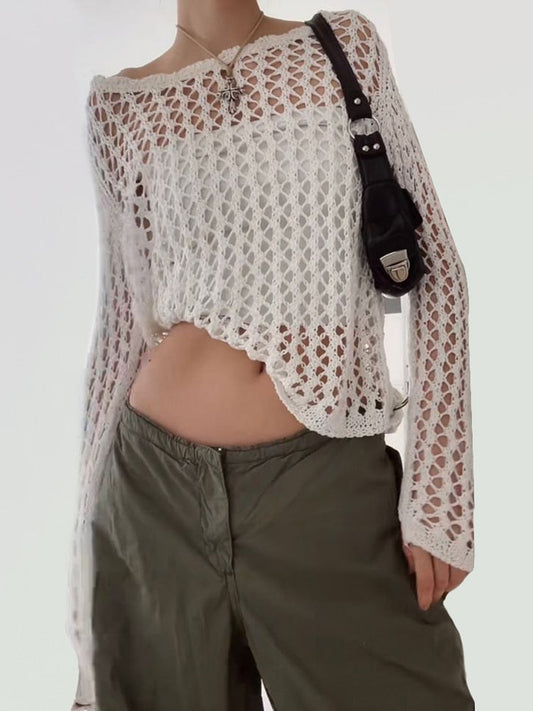 Abriana | Offener Strickpullover für Damen