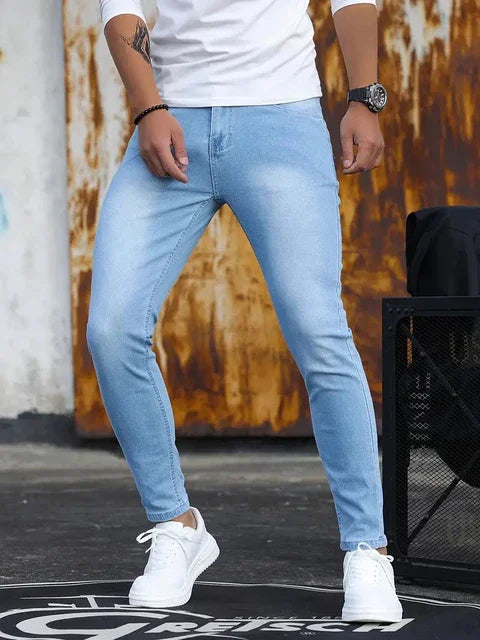 Warmood | Klassische Skinny Jeans für Männer