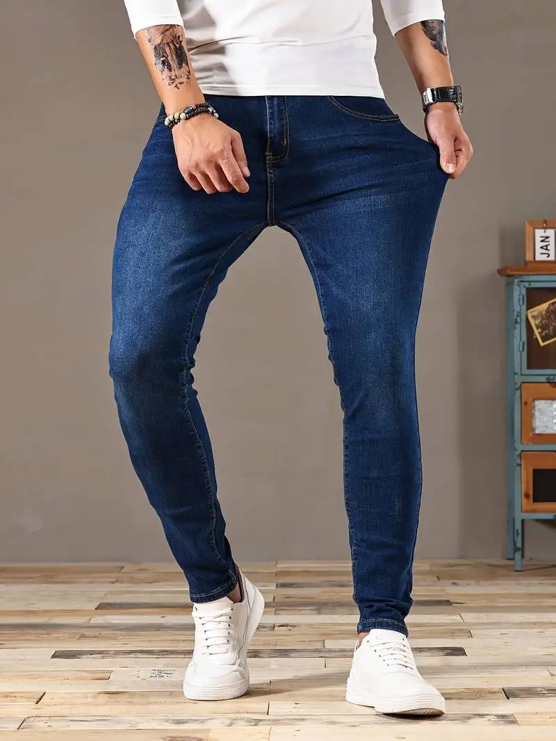 Warmood | Klassische Skinny Jeans für Männer