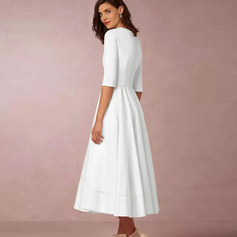 Carla | Elegant midiklänning