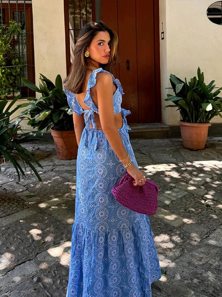Skylar | Trendig langes Kleid für Frauen