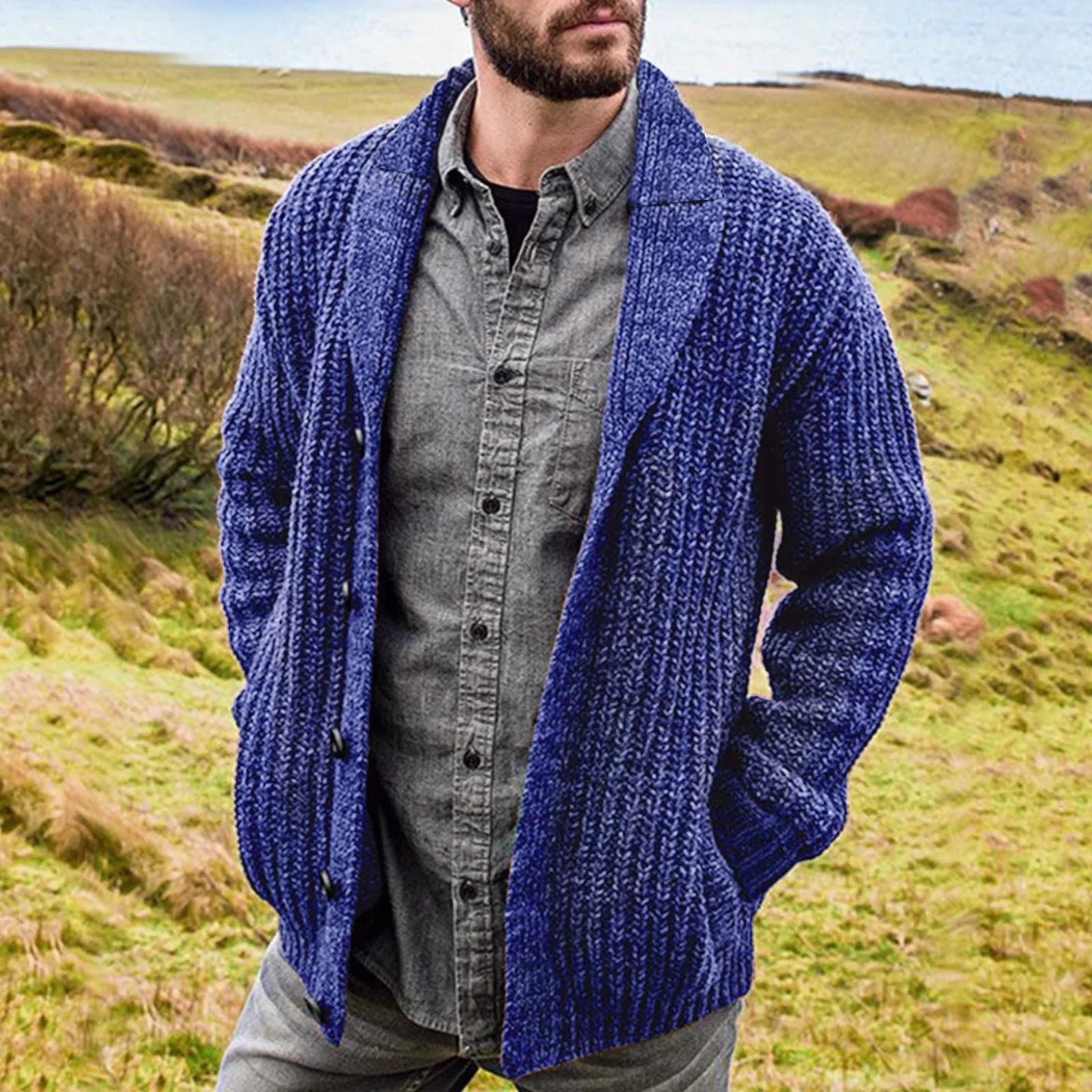 Max | Bequeme Strickjacke Herren