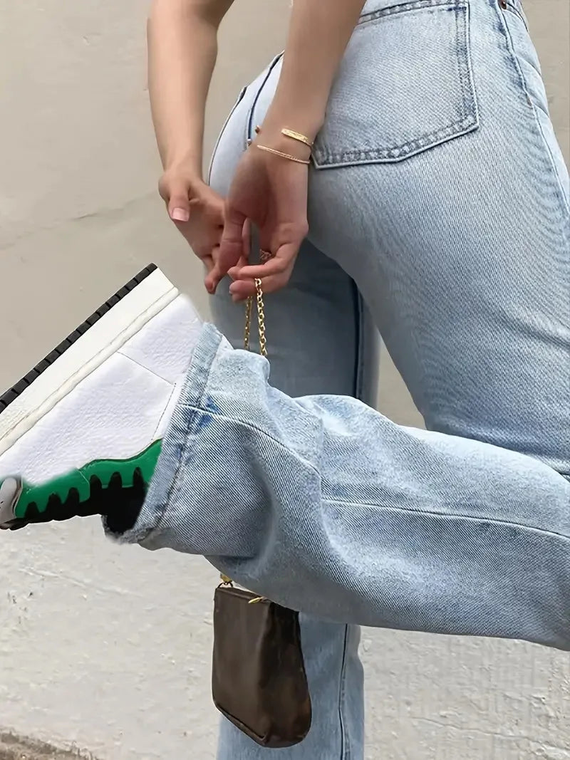 Kim | Ausgestellte Jeans Damen