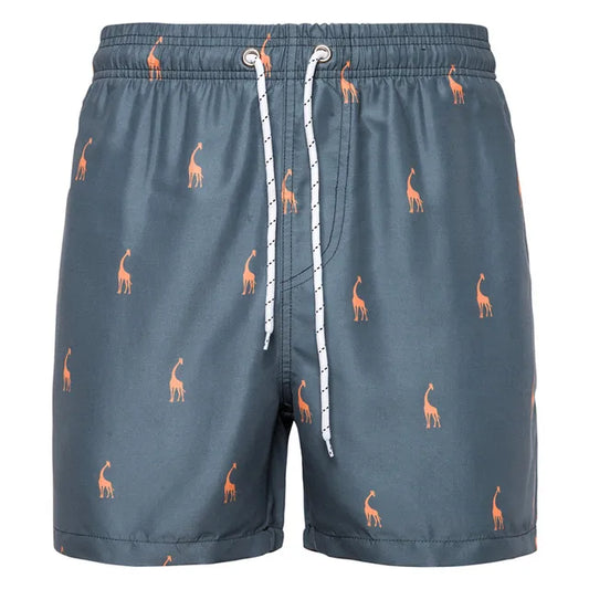 Max | Costumi da bagno per uomo - Pantaloncini da nuoto alla moda con coulisse