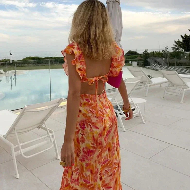 Ana | Elegantes Festliches Kleid für Damen mit Flyern