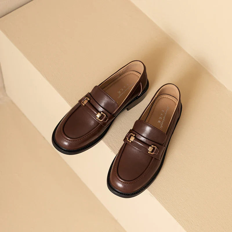 Elize | Leren Loafer für Damen