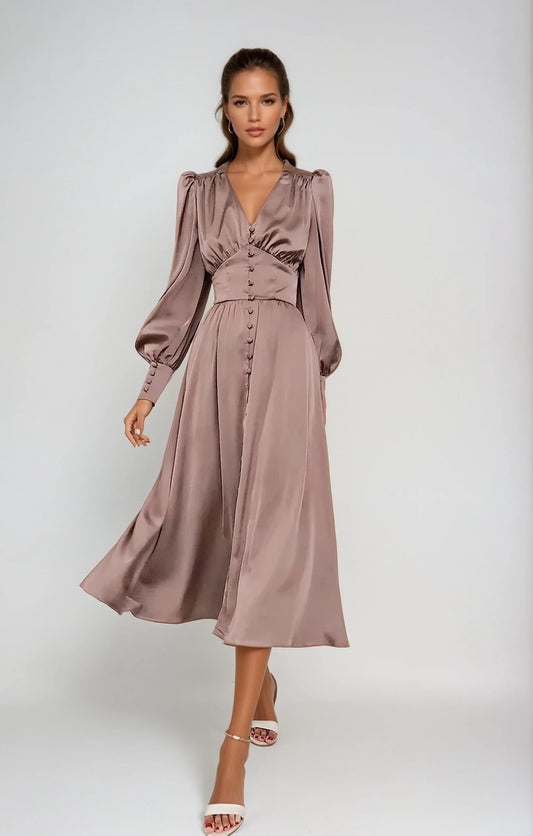 Coen | Stilvoll midi kleid für Frauen