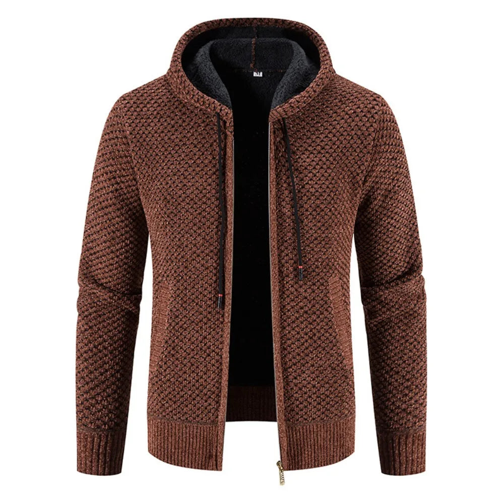 Warmood | Premium Herren Strickjacke