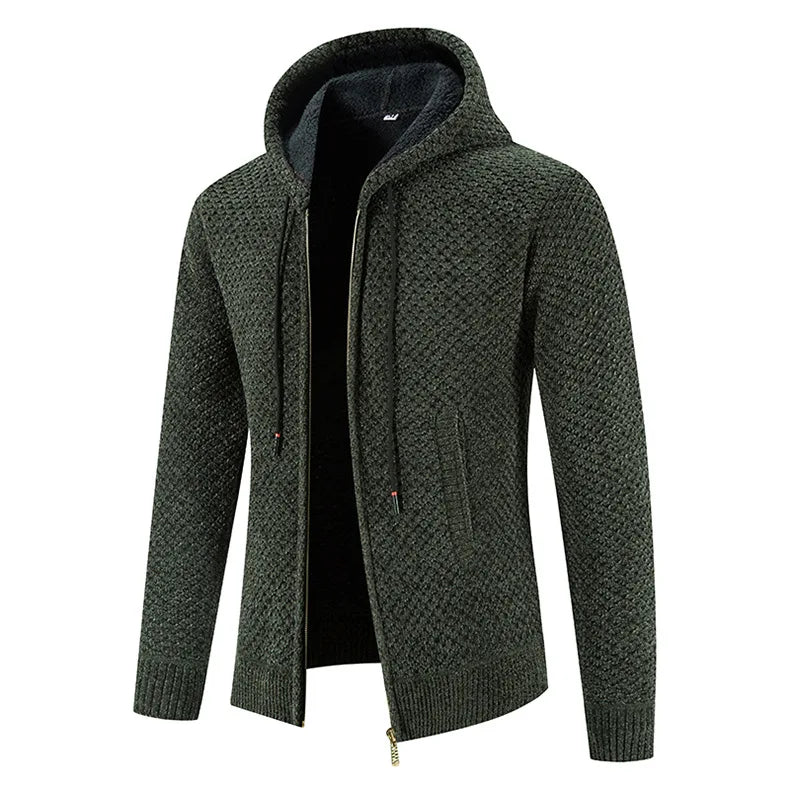 Warmood | Premium Herren Strickjacke