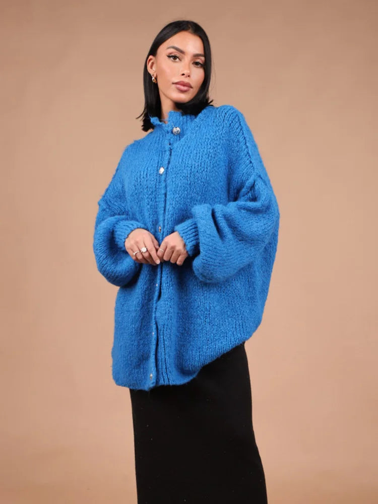 Fay | Bequeme Übergroßer Cardigan für Frauen