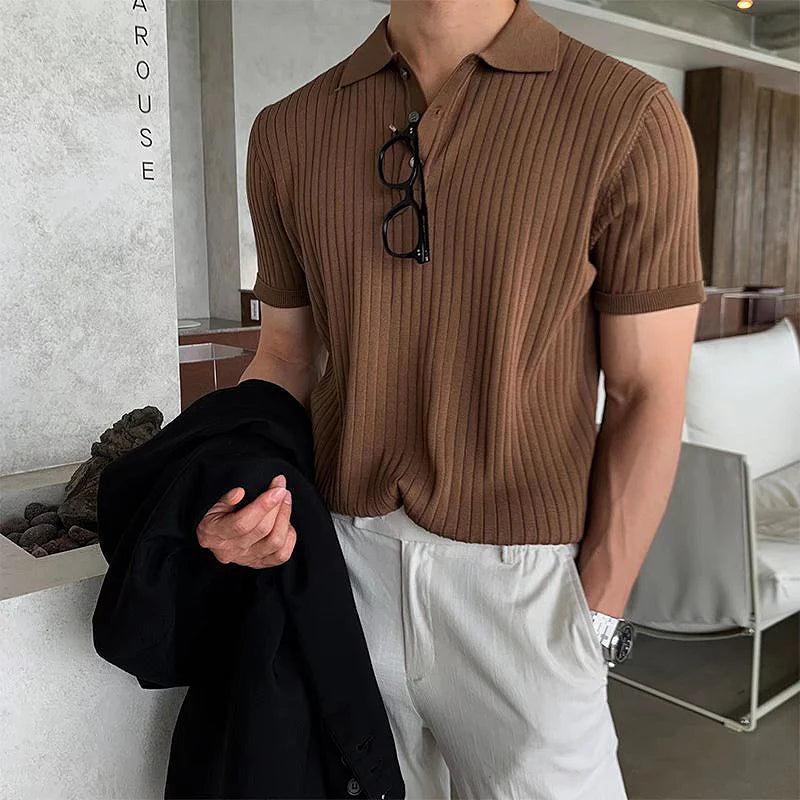 Variant image for Thor | Klassisches Herren Poloshirt mit Vintage-Streifen-6