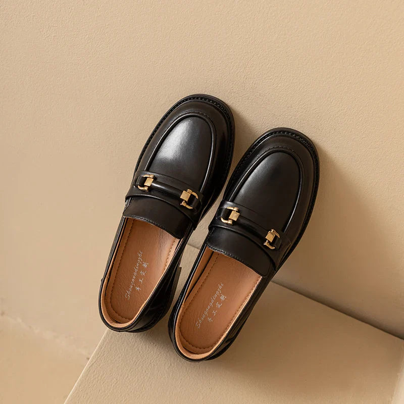 Elize | Leren Loafer für Damen