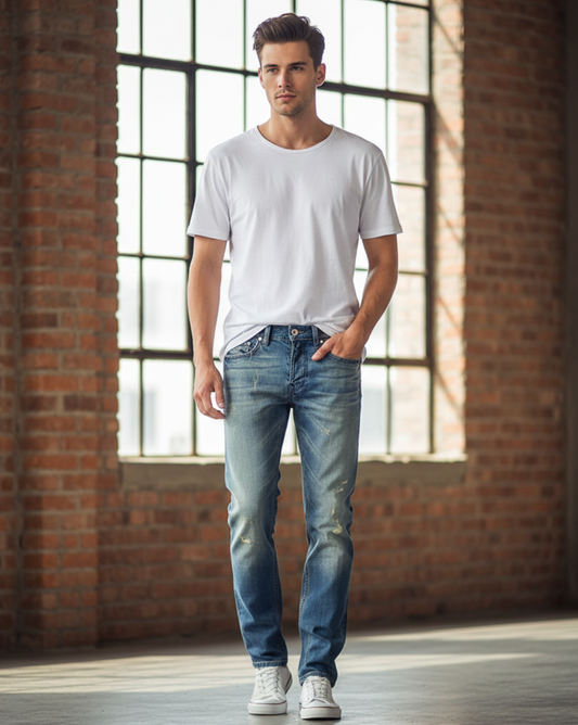 Denimjeans för herrar