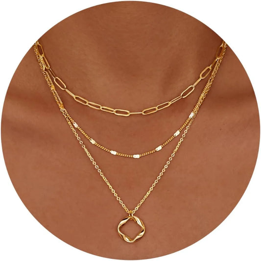 Schichtbare kette Damen