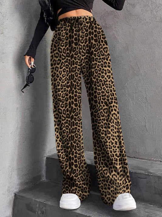 Schlagbyxa med leopardmönster