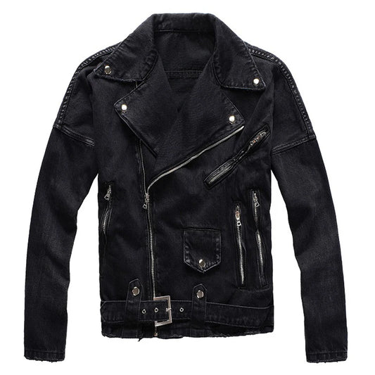 Dicke bikerjacke