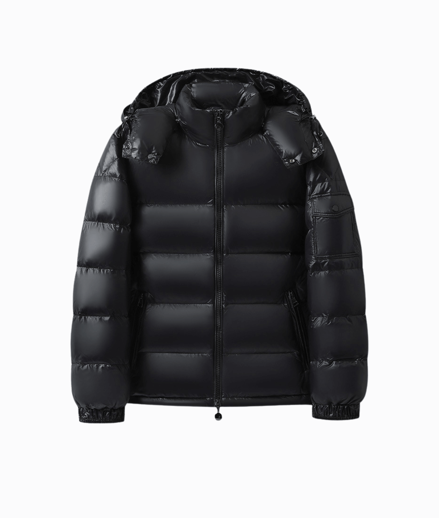 Wattierte Jacke mit Kapuze
