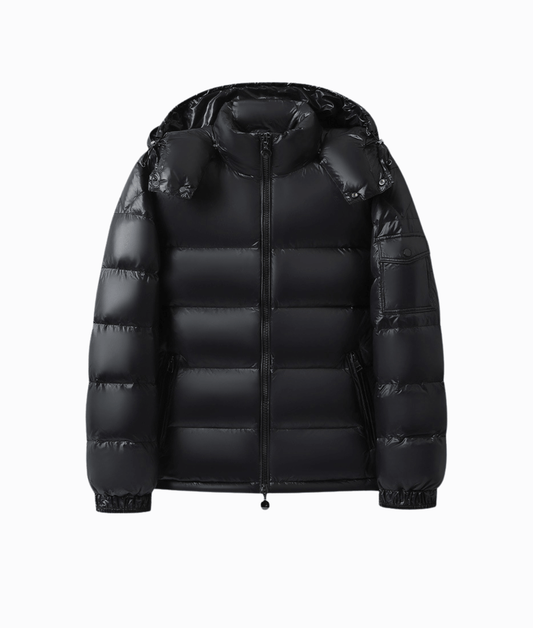 Wattierte Jacke mit Kapuze