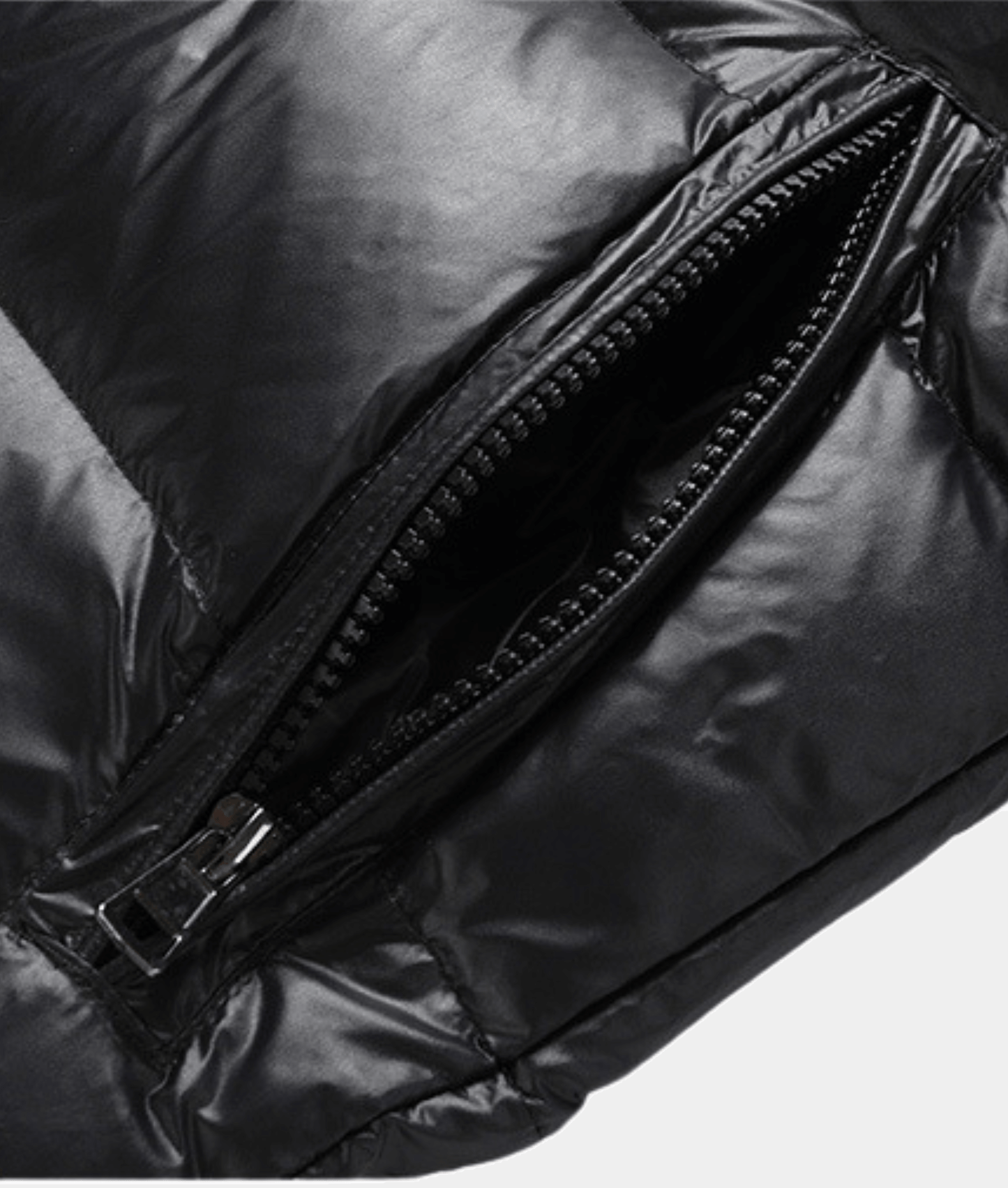 Wattierte Jacke mit Kapuze