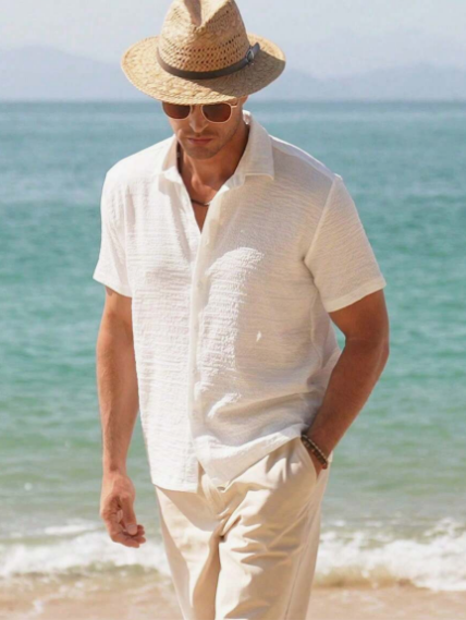 Fabian | Modern linen shirt for men - Breathable and stylish