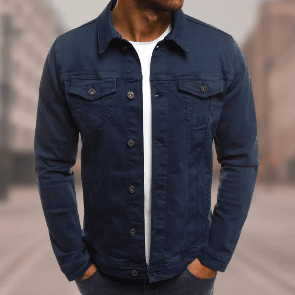 Saif | Trendig Denim-Jacke für Männer