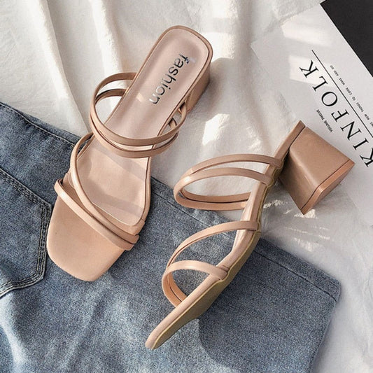 Fashion | Quadratische Absatz Schuhe Damen für Alltag und Eleganz