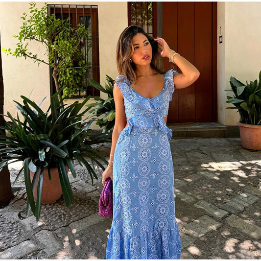 Skylar | Trendig langes Kleid für Frauen