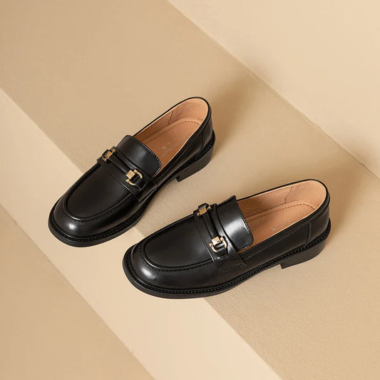 Elize | Leren Loafer für Damen