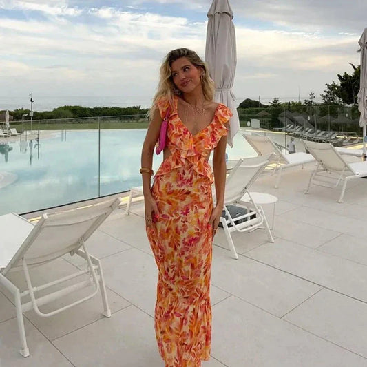 Ana | Elegantes Festliches Kleid für Damen mit Flyern
