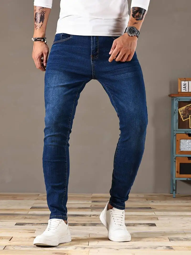 Warmood | Klassische Skinny Jeans für Männer