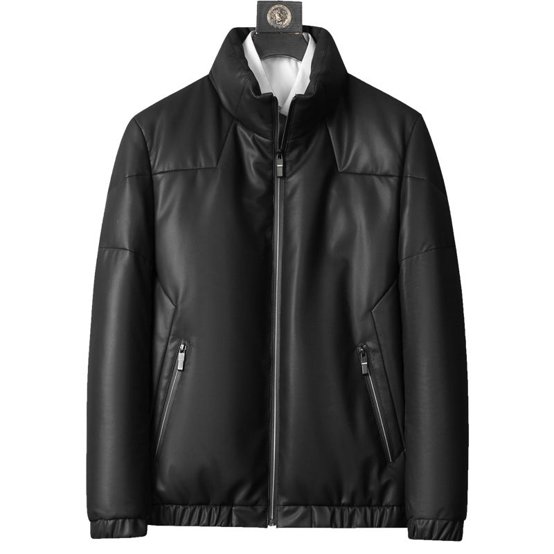 Sleek Herren Daunenjacke aus Schaffell – Stilvoller Schutz für kalte Wintertage jacke herren herrenjacke jacken herren 5