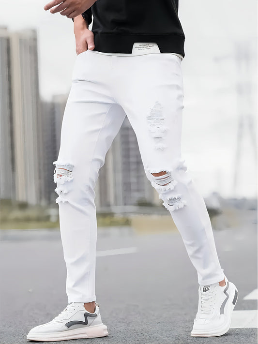 Slim-Fit Herren Jeans aus Stretch-Denim