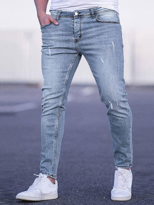 Slim Fit Herren Jeans mit mittlerem Stretch und Komfort