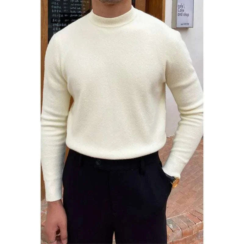 Slim Fit Strickpullover mit Atmungsaktiver Passform – Weiche Strickmischung 7