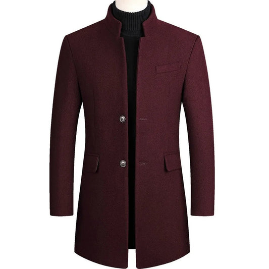 Stilvolle Herrenjacke aus hochwertigen Materialien