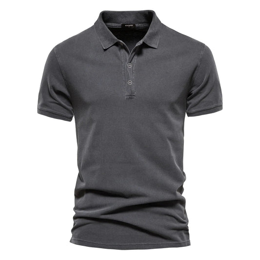Stilvolles Poloshirt Herren aus Baumwolle