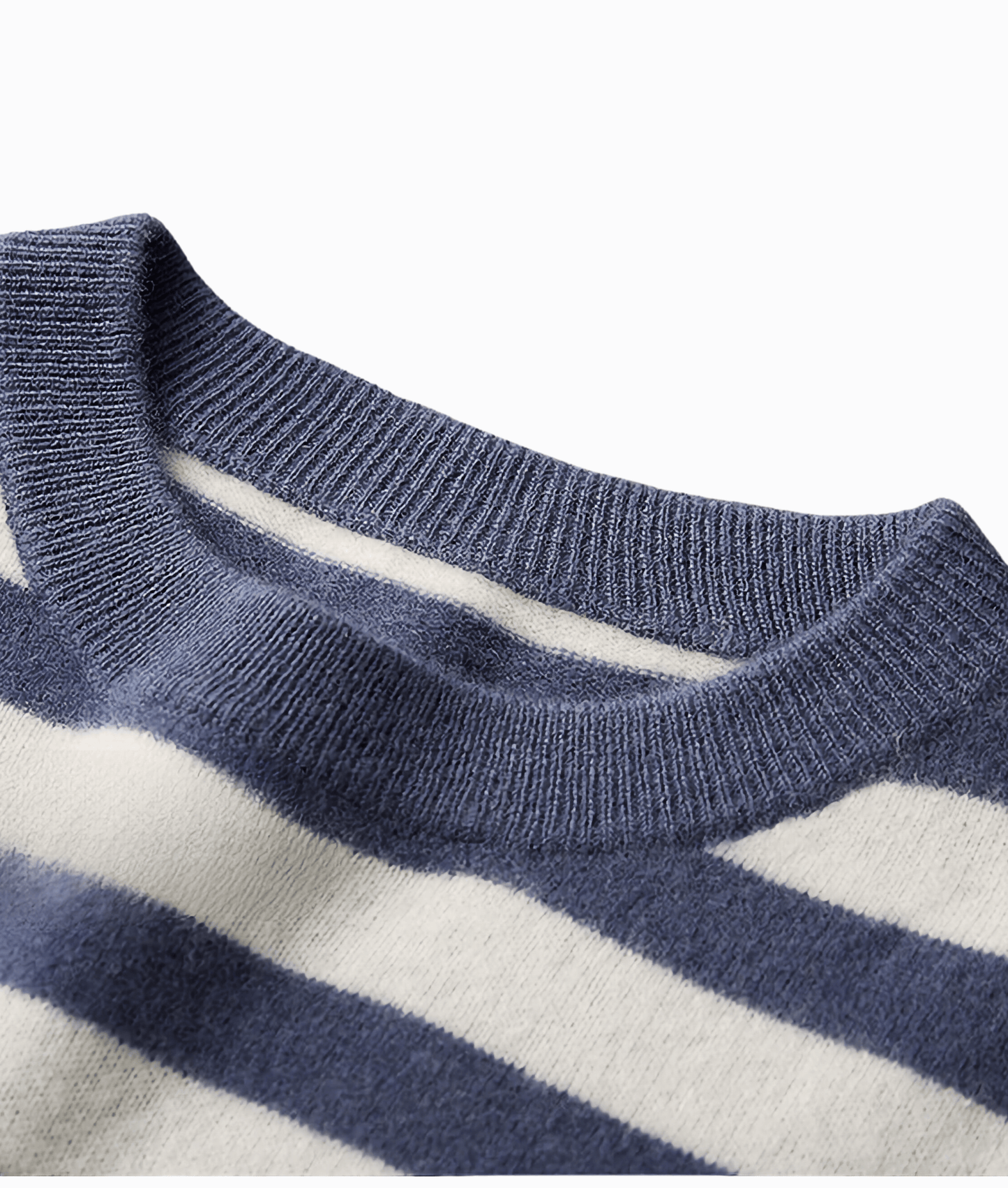 Gestreifter Freizeitpullover