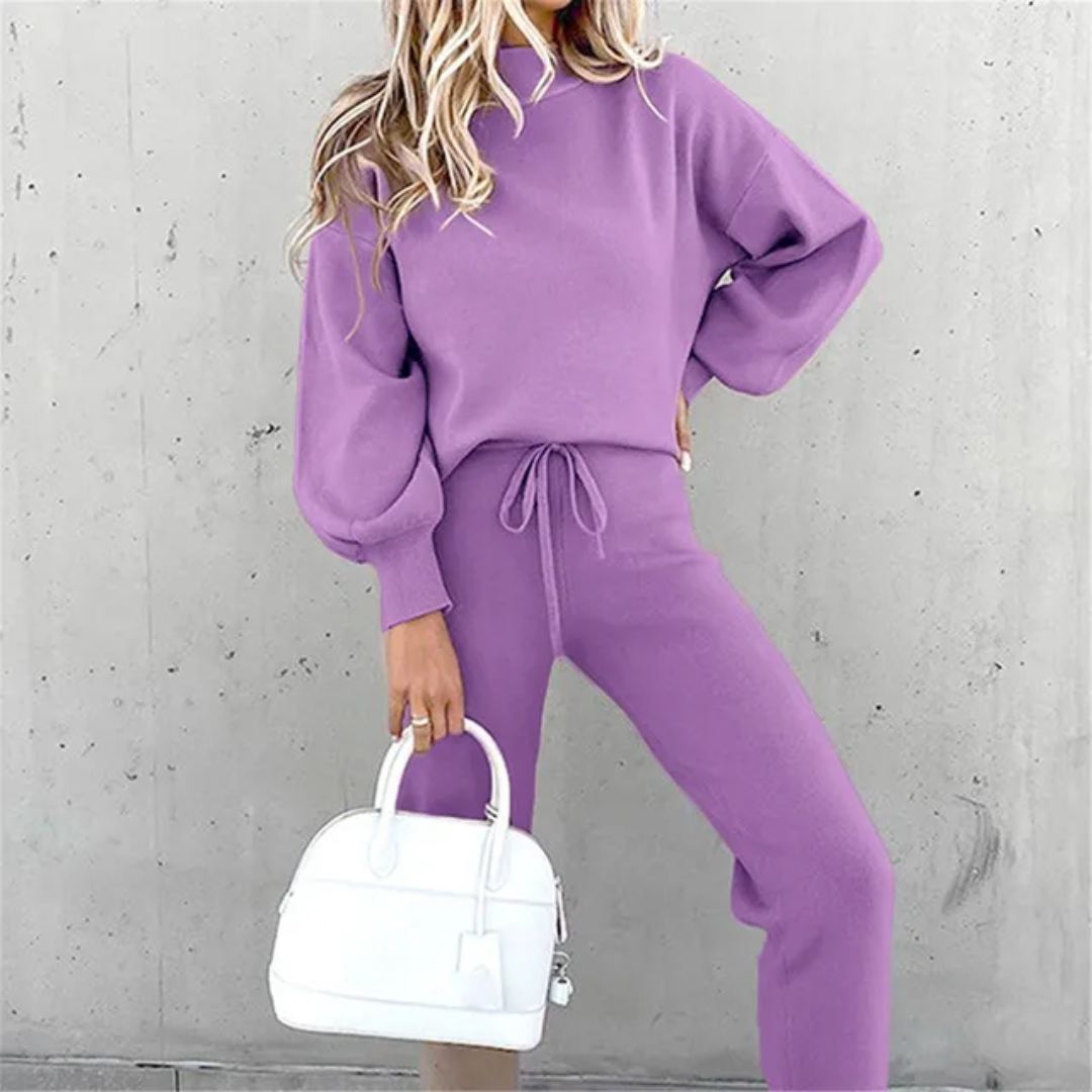 Stylischer Damen Trainingsanzug aus Weichem Material