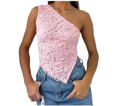 Variant image for Mila | Elegantes Offenes Rücken Spitzenoberteil für Damen - Oberteile Damen-10