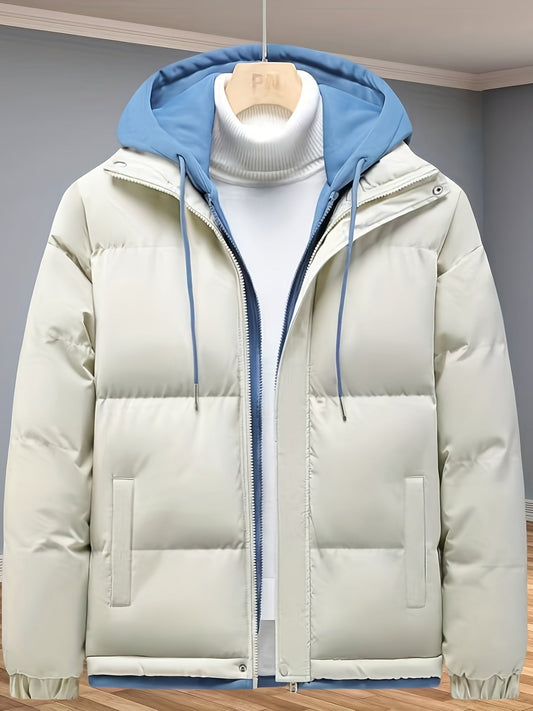 Doppeltes Isolationsdesign Winterjacke mit Kapuze