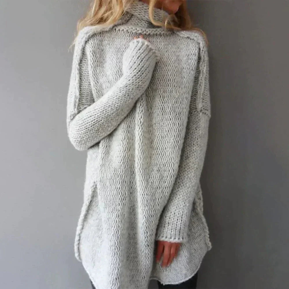 Übergroßer Strickpullover aus weicher Mischung – Bequeme Passform für einfaches Layering 0