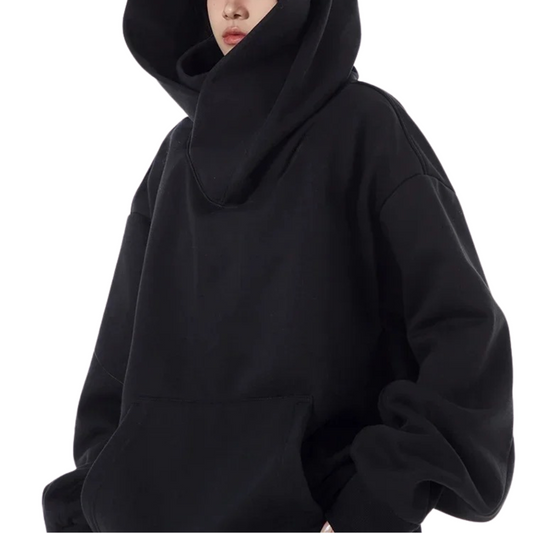 Übergroßes Sweatshirt mit Turtleneck