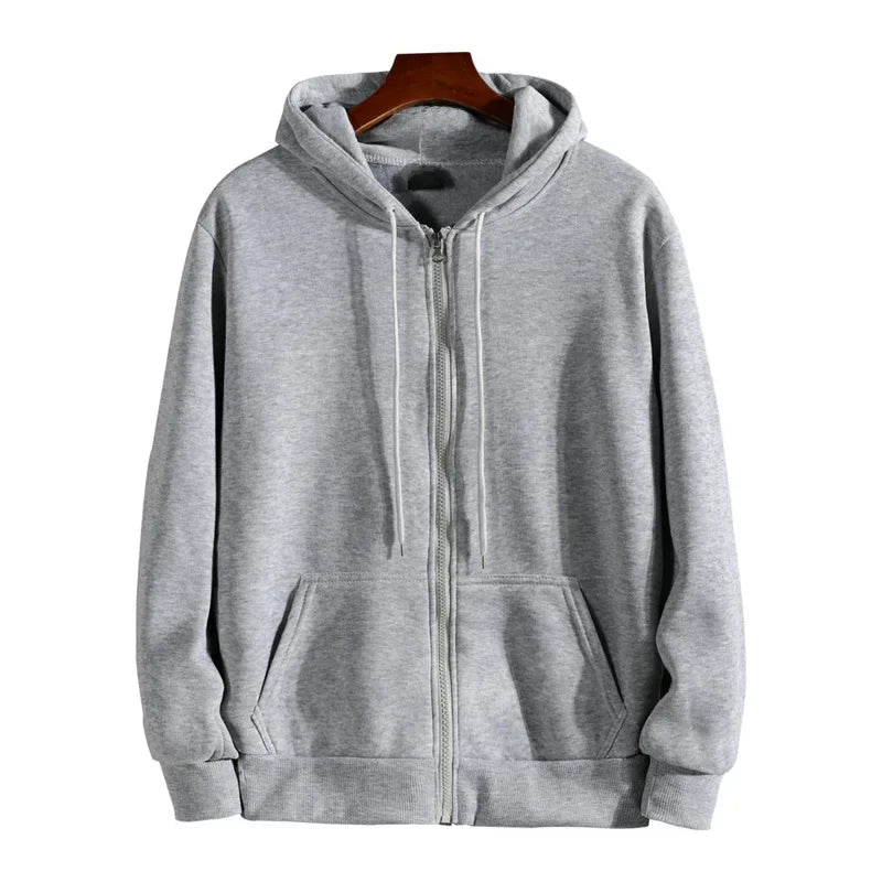 Unisex Kapuzenpullover mit Reißverschluss